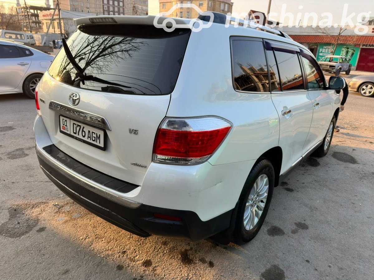 Toyota Highlander II (U40) Рестайлинг