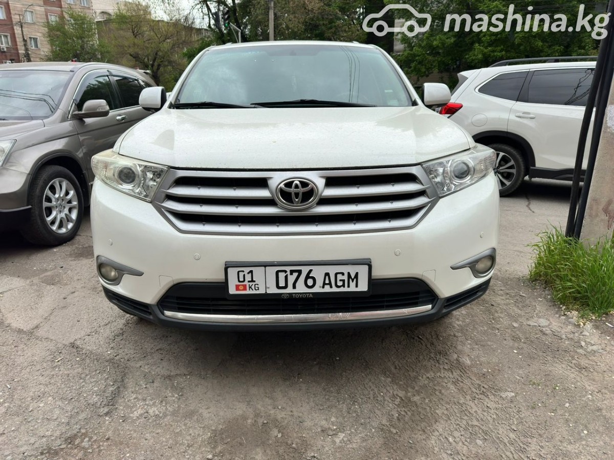 Toyota Highlander II (U40) Рестайлинг